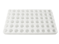 optional : capsules in card - transfer plate